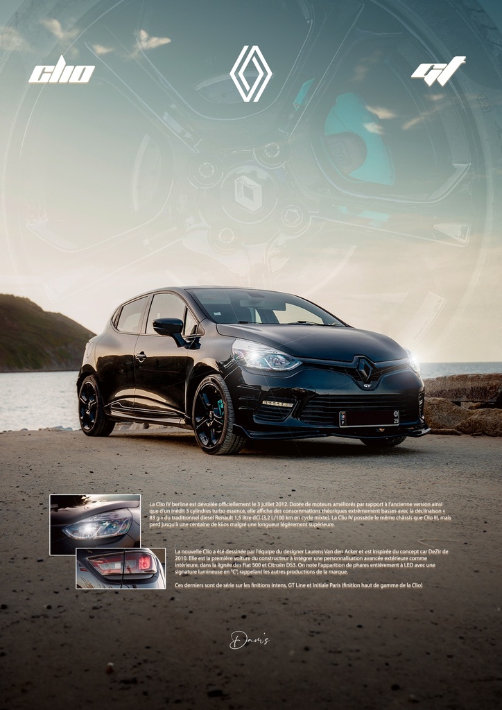 Poster - Renault Clio 4 GT