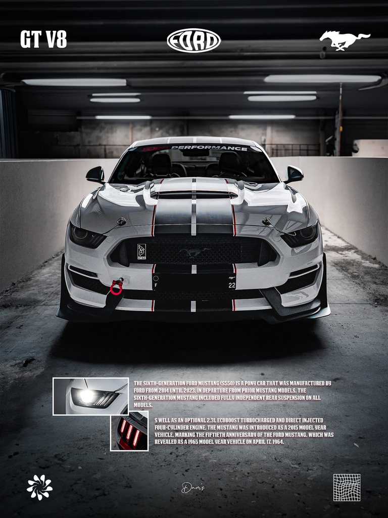 Poster - Ford Mustang GT