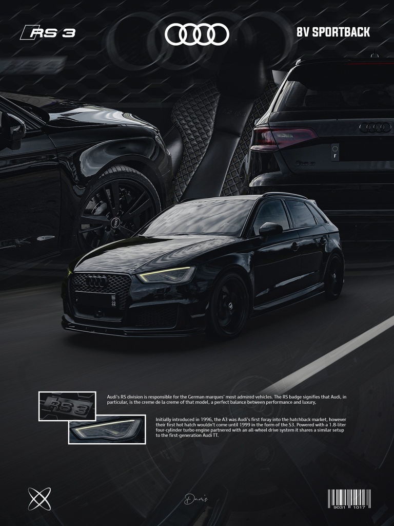 Poster - Audi RS3