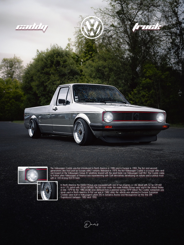 Poster - VW Caddy
