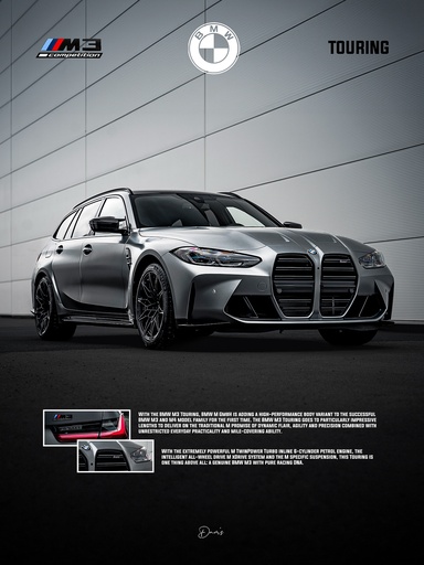 Poster - BMW M3 Touring