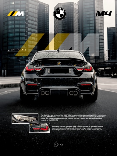 Poster - BMW M4