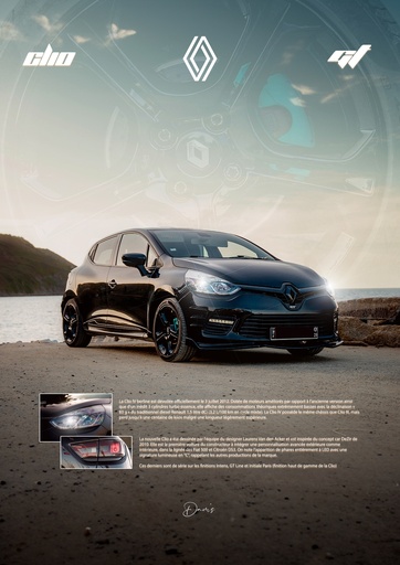 Poster - Renault Clio 4 GT