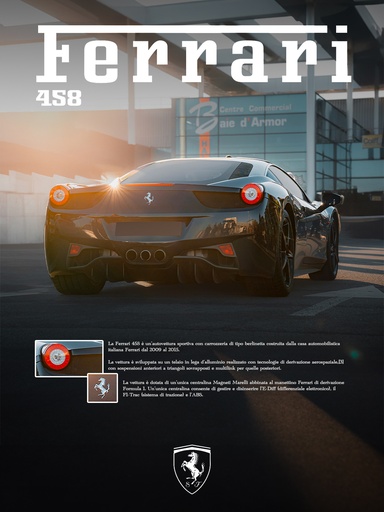 Poster - Ferrari 458 Italia