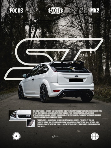 Poster - Ford Focus ST