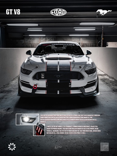 Poster - Ford Mustang GT