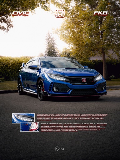 Poster - Honda Civic FK8
