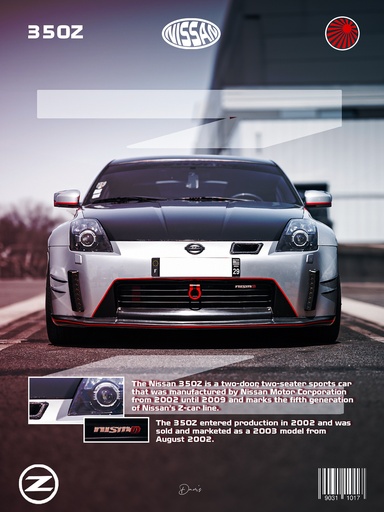 Poster - Nissan 350Z