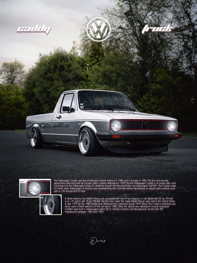Poster - VW Caddy