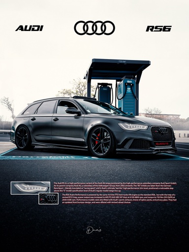 Poster - Audi RS6 C7