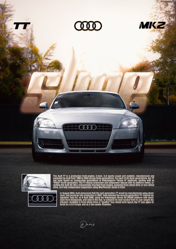Poster - Audi TT MK2