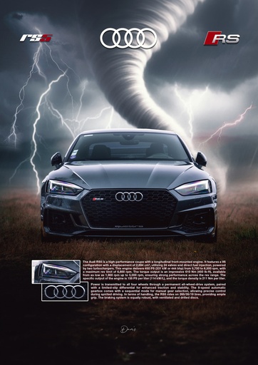 Poster - AUDI RS5