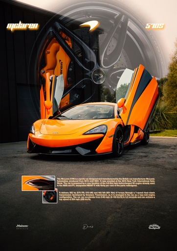 Poster - McLaren 570S